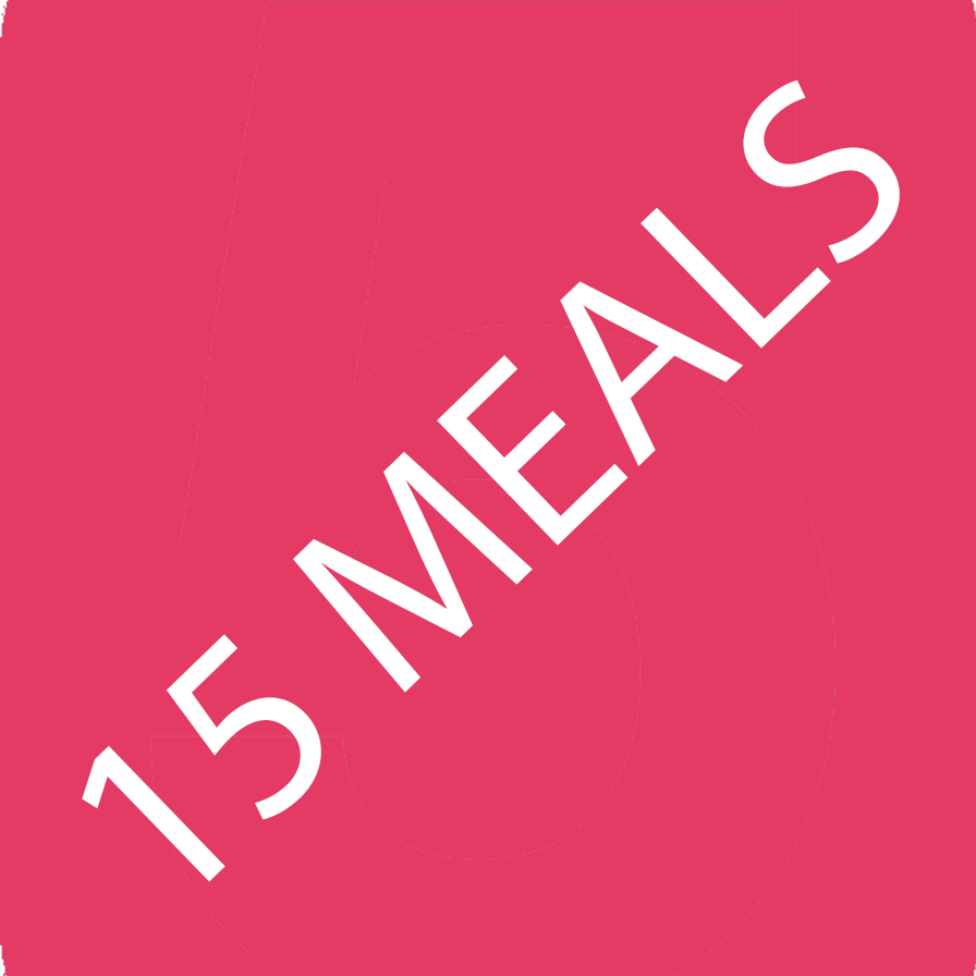 15 Meals (£6.49 Per Meal)